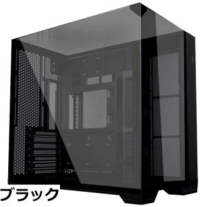 �y���������zLIANLI �w�ʃR�l�N�gATX�Ή��~�h���^���[PC�P�[�X O11 Vision Compact Black �w�ʃR�l�N�gATX/E-ATX�i��280mm�ȉ��j / ATX/Micro ATX/Mini-ITX�K�i�Ή� �r�W�������[�h/���b�V���p�l�����[�h�I���\