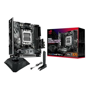 �y���������zASUS ROG STRIX X870-I GAMING WIFI AMD Ryzen 9000 �V���[�Y AM5 �Ή� X870 �`�b�v�Z�b�g���� Mini-ITX �}�U�[�{�[�h/�������K�㗝�X�i