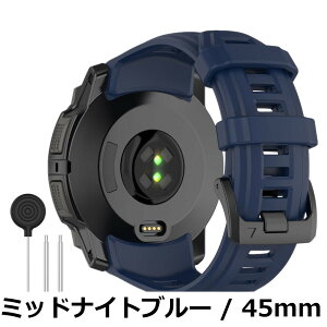 �y���������zAnkersaila �o���h �Ή� Garmin Instanct 3 45mm 50mm,�_�炩�� �V���R���� �o���h �y�� �ʋC �����p�x���g ���߉\ (�O���t�@�C�g�O���[, 45mm)