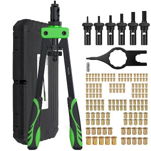 �y���������zProster �n���h���x�b�^�[�Z�b�g ���莮 M3/M4/M5/M6/M8/M10�ȂǂɑΉ� 150pcs���x�b�g�i�b�g�t�� ���x�b�g�i�b�^�[ �Z�b�g �F�F��