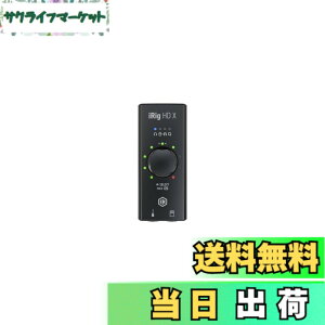 �y���������zIK Multimedia(�A�C�P�[�}���`���f�B�A) iRig HD X iRig�V���[�Y 9.9*4.2*2.5cm �������K�i