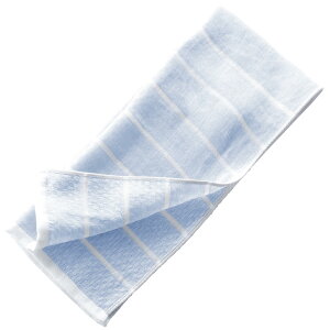 【送料無料】トップファクトリー今治 ふわ泡 ボディタオル 34×90cm 今治タオル 綿100% ガーゼ 泡立つ 色:ブルー、サイズ:裸体サイズ:34cm×90cm/パッケージサイズ:(約)20cm×15cm×1.5cm