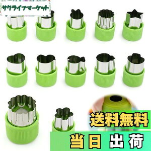 【送料無料】EsiFare クッキー型【12個セット】クッキー型抜き テンレス製 野菜 型抜き 野菜抜き型 かわいい 動物 多角形 星型 花 クッキーの型 野菜カッター 果物カッター お弁当 お菓子 DIY手