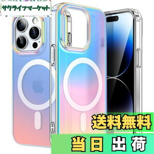 yzJETech iPhone 14 Pro 6.1C`p FP[X MagSafeΉ 킢 j[N fUC JtȌu obN ϏՌX}zJo[ (F)