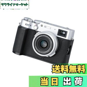 yzSIUTATDSH Jn[tP[X Kp Fuji X100VI re[W^{vCX^gJیP[X X^CbV |[^u ϏՌ (ubN)