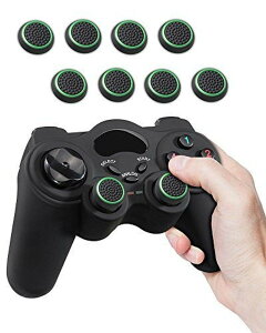 yzFosmon AiOXeBbN یJo[ (8Zbg / O[ + ubN) WCXeBbNJo[ AVXgLbv PS4 / PS3 / Xbox 360 / Nintendo Wii U, Wii Nunchuck Ή Rg[[