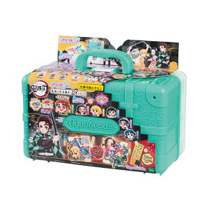 【送料無料】アクアビーズ キャラクター オールインワンセット 【 鬼滅の刃 全集中! DXトランク 】 AQ-S92 STマーク認証 6歳以上 おもちゃ 水 水でくっつく メイキングトイ Aquabeads エポック社 EP