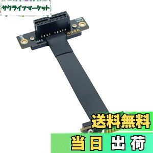 �y���������z10Gtek PCIE 3.0 �����P�[�u�� X1 to X1 �I�X-���X �X���b�g 90°to 90° ���C�U�[�P�[�u�� ���C�U�[�J�[�h �G�N�X�e���_�[�P�[�u�� ���h�~EMI�f�� 30cm (P311MF5530)