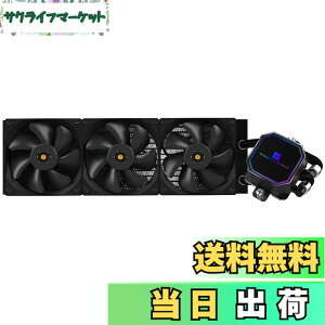 �y���������zThermalright Frozen Prism 360 Black ����CPU�N�[���[�A360��p��T�C�Y�A120mm PWM�t�@��×3�AS-FDB�x�A�����O�AAMD/AM4/AM5�AIntel LGA 1150/1151/1155/1200/ 2011/1700/1851�p�I�[���C����������N�[���[