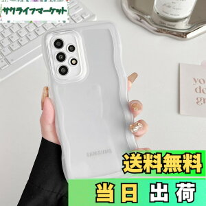 �y���������zZTOFERA Samsung Galaxy A53 5G �P�[�X�p�A�N���A�����������˂��˔g��t���[���������f�U�C���A�\�t�gTPU����~�ߏ��h�~�ϏՌ����̓d�b�J�o�[Samsung A53 �P�[�X�p�A����