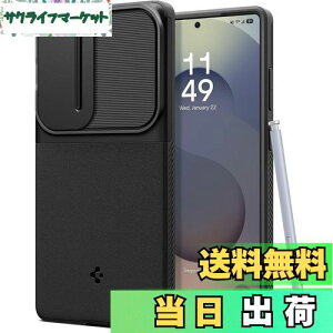 yzSpigen Galaxy S25 Ultra P[X JJo[ Yی }bg ϏՌ ČRMILKi IveBbNEA[}[ ACS08969 (ubN)