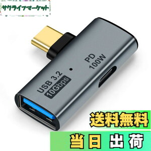 �y���������zleizhan 2-in-1 Type-C�ϊ��A�_�v�^ TypeC�f���A���|�[�gUSB-A 3.2 + PD100W �[�d �ϊ��A�_�v�^ 10Gbps�����f�[�^�]���T�|�[�g OTG�@�\ HD�v���W�F�N�^�A�n�[�h�h���C�u�A�J�[�h���[�_�[�A�L�[