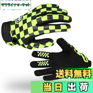 【送料無料】FASTGOOSEバイク用グローブ モトクロス 夏手袋 タッチパネル対応 サイクルグローブ 超軽量 滑り止め 長指 通気性 速乾吸汗 耐用性 春夏秋 男女兼用 (XL, ?01)