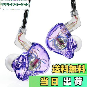 Yinyoo イヤホン 有線 カナル型 イヤホン ノイズキャンセリング イヤホン KBEAR Storm PU+PEEK 10mmダイナミック 遮音性 音漏れ防止 イヤモニ型 HiFi音質 モニターイヤホン 2pin リケーブル可能 インナ