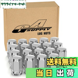 �y���������zGAsupply �z�C�[���i�b�g M12 x P1.25 �e�[�p�[��60° ����35mm �X�`�[���� ���O�i�b�g 19HEX �j�b�T���E�X�o���E�X�Y�L�̕��ʎԂƌy�����ԂɓK�p 20�Z�b�g �V���o�[