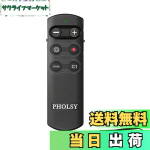 �y���������zPHOLSY RMT-P1BT �J���� ���C�����X �����R�� �����[�Y �����[�g�R���g���[���[ Bluetooth �����[�g�X�C�b�` Sony �p a1 a6400 a6600 a6700 a7C a7M3 a7M4 a7RM3 a7RM4 a7SM3 a9M2 RX0M2 RX100M7 ZV-1 ZV-E10