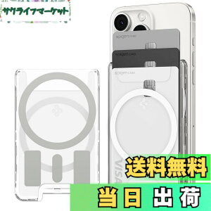 �y���������z[Spigen] MagSafe�J�[�h�P�[�X�y���ʃ}�O�l�b�g�ŃX�}�[�g�Ȋ��p�z iPhone 17e iPhone 17/16/15/14/13/12�V���[�Y �N���A �����J�[�h�P�[�X ���͂Ȏ��� �E���g���E�n�C�u���b�h�E�}�O�t�B�b