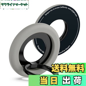 �y���������zSpigen MagSafe �X�}�z�����O iPhone 17/16/15/14/13/12�V���[�Y Galaxy S26/Galaxy S25�V���[�Y Pixel 10�V���[�Y�y�X�}�z�X�^���h�E�L�b�N�X�^���h�@�\�z�}�O�l�b�g�� �����h�~ �V���R�� ���^��