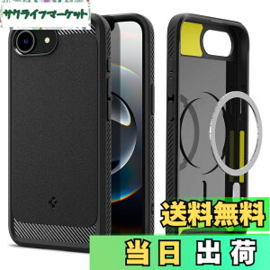 �y���������zSpigen �y�n��19�N�̋Z�p�́z iPhone 17e / 16e �P�[�X MagSafe �}�O�l�b�g���� �X�g���b�v�z�[�� �}�b�g �ϏՌ� �ČRMIL�K�i ���M�b�h�E�A�[�}�[�E�}�O�t�B�b�g ACS09152 (�}�b�g�E�u���b�N