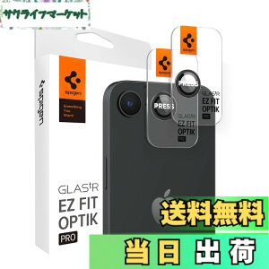 �y���������zSpigen iPhone 17e/16e �J�����t�B���� �t���b�V�������� �J�����ی� �\��t���L�b�g�t�� 9H�����K���X �����Y�v���e�N�^�[ 2���� Optik Pro AGL09279