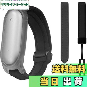 �y���������z[LAZIRO] PLAUD NotePin AI/NotePin S AI �{�C�X���R�[�_�[ �p ���X�g�o���h �v���E�h�m�[�g�s���p�A�N�Z�T���[ �����o���h ���U�[ + �V���R���� �}�O�l�b�g���o�b�N�� �T�C�Y���߉� �F�F
