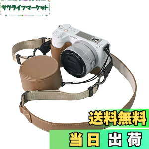 �y���������zVOVMOEYA �J�����P�[�X For SONY ZV-E10II ZV-E10markii ZV-E10M2�CZVE10 II�{�f�B�P�[�X For �\�j�[ ZV-E10M2�J�����P�[�X ZV-E10markii �J�����ی�J�o�[ PU���U�[ D��l�W���t�� ��ʊJ�� �d�r���� �S