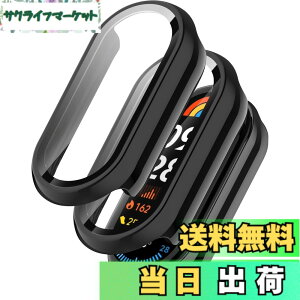�y���������z�y2�Z�b�g�zXiaomi Smart Band 10 �p �P�[�X �ی�J�o�[ ��̌^ �y�� PC�f�� + �����K���X �X�}�[�g�o���h�p �t�B������̌^�J�o�[ �S�ʕی� ���h�~ �Ռ��z�� ������ �w��h�~ ���t