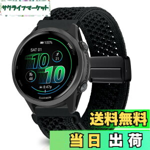 �y���������z[KeeFos] 20mm �o���h Garmin(�K�[�~��) Garmin Forerunner 170/170 Music 70/Approach J1/Forerunner 570 42mm/165/245/645/Approach S50/S44�Ή� �����o���h �i�C�����f�� ���C�o�b�N�� �}�O�l�b�g���o�b�N�� �ւ�