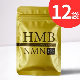 公式ショップ 正規品 12袋 ボディマスター BODYMASETER HMB NMN 30粒