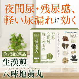 《シリーズ累計2億包突破》【第2類医薬品】生漢煎 八味地黄丸【1箱32日分（96包）】／八味地黄丸「オオクサ」頻尿 夜間尿 排尿困難 残尿感夜間尿 頻尿 むくみ 耳鳴り