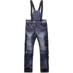 スノボ パンツ スキーウェア ズボン スノーボードウェア メンズ スノーボード ウェア デニム スキーウェア パンツ スノーボード パンツ メンズ デニム風 撥水防風保温 送料無料