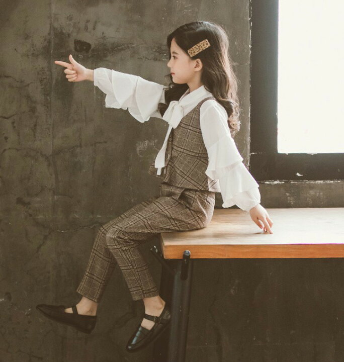 楽天市場】キッズ セットアップ 子供服 女の子 卒業式 パンツスーツ 3  