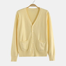 スクールカーディガン スクール Vネック カーディガン オフィス 制服 カーディガン レディース 春 高校生 学生服 ニット コットン 綿 ユニフォーム コスチューム 男女兼用 制服 学生服 女の子 スーツ 卒業式 女子高生制服 JK制服 コスプレ 衣装