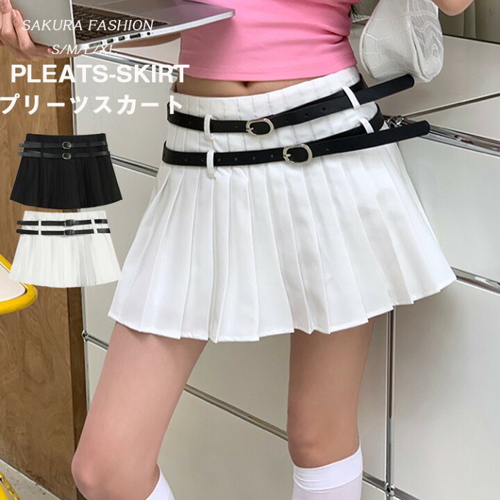 楽天市場】プリーツスカート スカート レディース ボトムス ミニスカ 