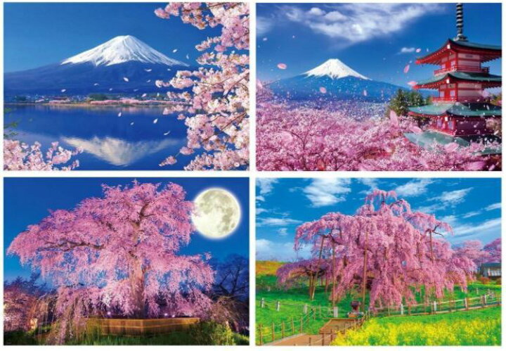 楽天市場 ダイヤモンドアート ダイヤモンドペインティング 富士山 桜 日本 城 京都 青空 逆さ富士 美しい風景 明星桜 初心者 ダイアモンドアート インテリア 和風 絵画 ハンドメイド クロスステッチ 手芸 送料無料 さくらシフォン