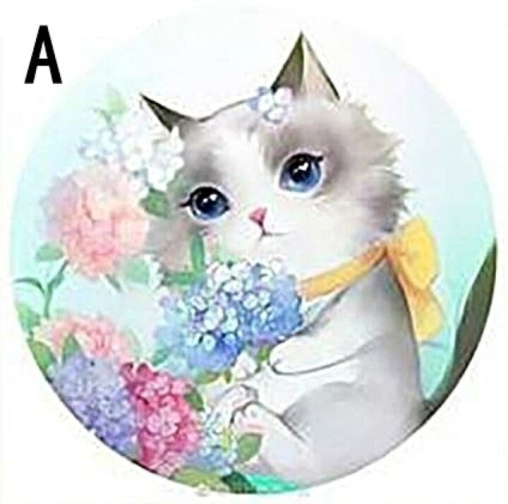 楽天市場 フル ダイヤモンドアート 猫 可愛いイラスト ４種類 初心者 夏休み 女の子 小学生 子供 工作キット ビーズ刺繍 キット 子猫 ダイヤモンドペインティング プレゼント ダイアモンドアート 趣味 ハンドメイド 工作 手芸 送料無料 さくらシフォン