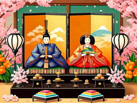 ダイヤモンドアート キット ひな祭り 3月 お雛様 四角ビーズ 丸ビーズ スクエア ダイアモンドアート セット ダイヤモンドフィックス ABビーズ オーロラビーズ ビーズアート 送料無料