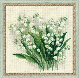 クロスステッチキット Riolis すずらん 鈴蘭の花 かわいい ハンドメイド 送料無料
