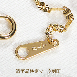 【楽天市場】【造幣局 検定刻印入り】K24 純金 四つ葉のクローバー 