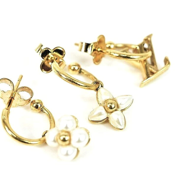 楽天市場】【美品】LOUIS VUITTON ルイヴィトン ピアス M01025  