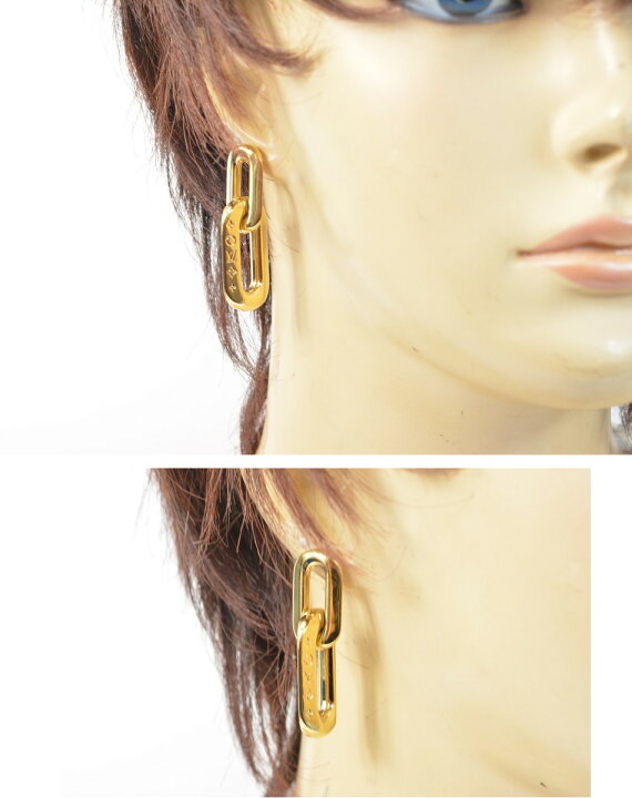 楽天市場】ルイヴィトン ピアス MP2990 ブックル ドレイユ・ドゥーブル  