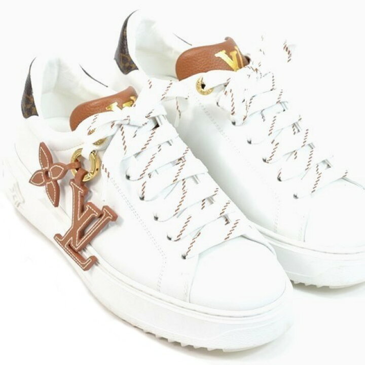 LOUIS VUITTON】ルイヴィトン スニーカー タイムアウトライン レザー  