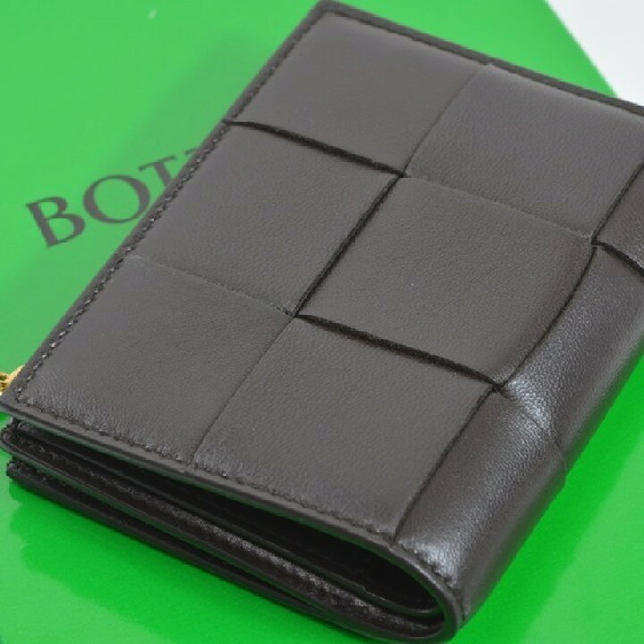 楽天市場】【超美品】ボッテガヴェネタ スモール カセット 二つ折り  