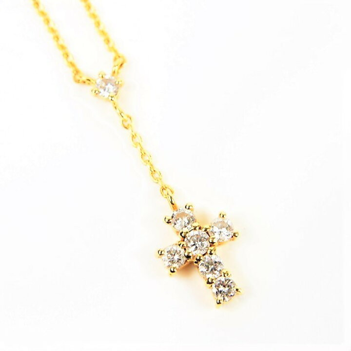 楽天市場】【美品】ヴァンドーム青山 K18 ダイヤ ネックレス 0.23 