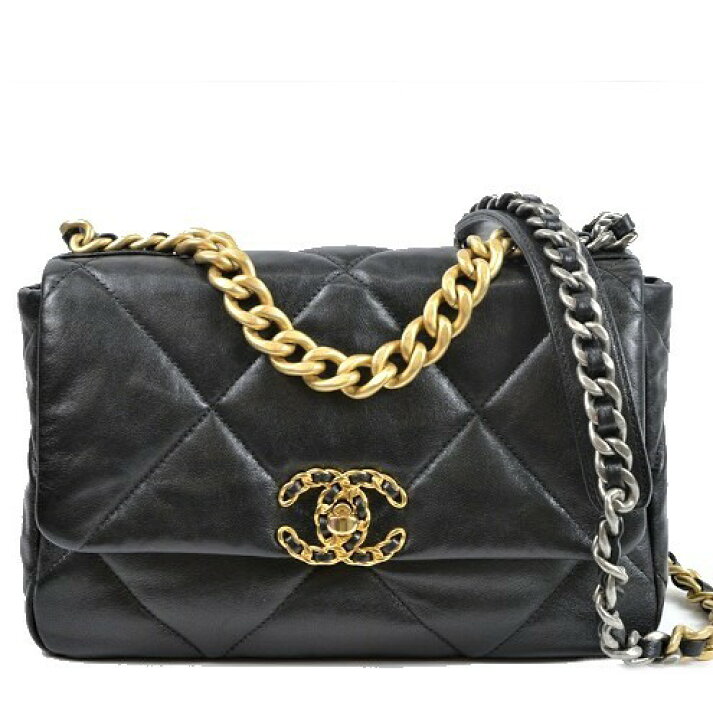 楽天市場】シャネル バッグ CHANEL 19 フラップ バッグ 【美品  