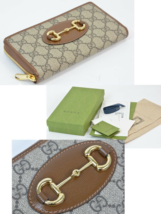 楽天市場】【未使用】グッチ GUCCI ホースビット 1955 ラウンド 
