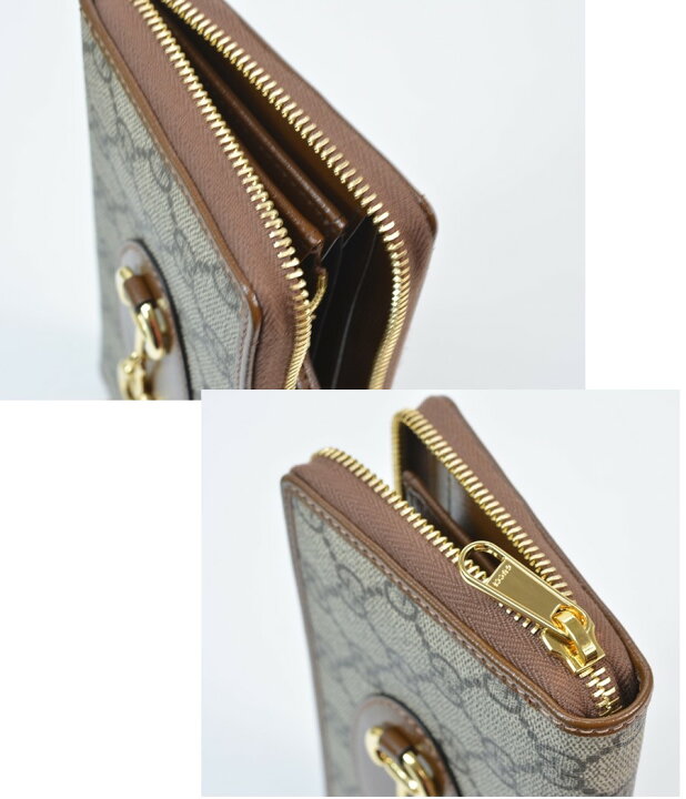 楽天市場】【未使用】グッチ GUCCI ホースビット 1955 ラウンド  