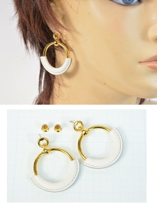楽天市場】【美品】エルメス ピアス ループピアス : サクララウンジ 