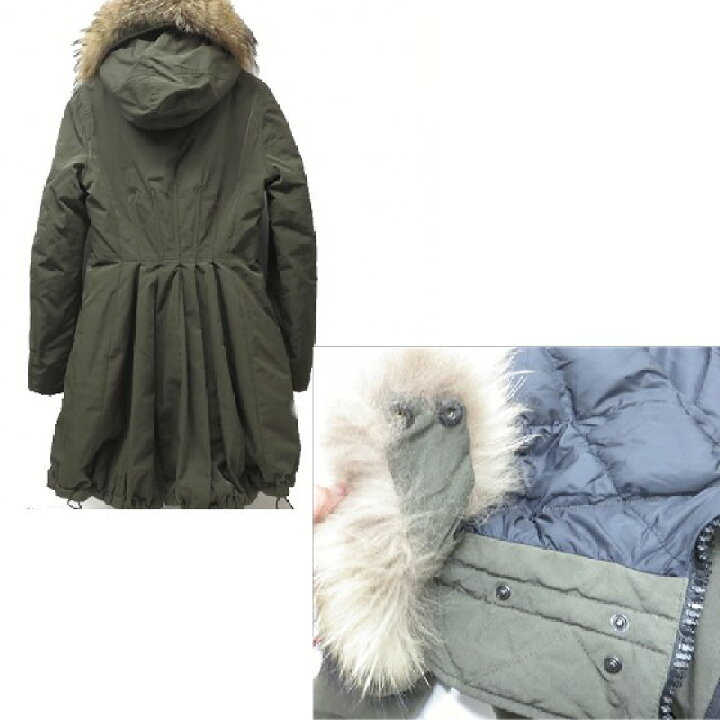 楽天市場】【美品】 MONCLER モンクレール ダウンコート レディース 