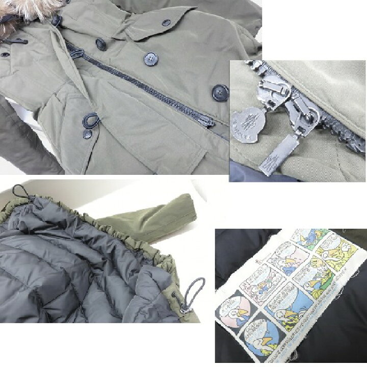 楽天市場】【美品】 MONCLER モンクレール ダウンコート レディース 